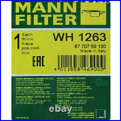 10x MANN-FILTER Filtre Hydraulique pour Transmission Automatique WH 1263
