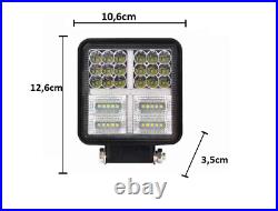 10x177W LED Auxiliaire Phares de Travail 12-24 Voiture Camion SUV Auto Remorque