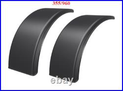 2 x DOMAR Garde-boue en plastique 355/960mm véhicules utilitaires, TRACTEURS