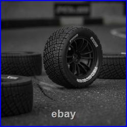 4 Pièces Pneus de Voiture RC Échelle 1/10 Pneus de Rallye RC Coupleur 12 Mm