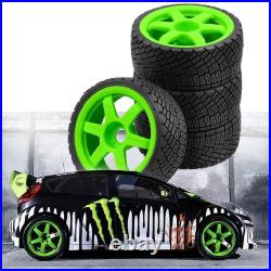 4 pneus RC pour voitures RC 1/7 et 1/8, pièces détachées, trou central de 12