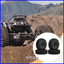 4 pneus pour chenilles télécommandées 1/10, pièces détachées pour modèles