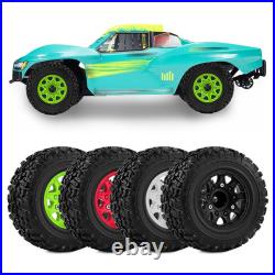 4 roues et pneus pour camion RC 1/10 Pièces détachées robustes et durables