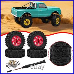 4 roues et pneus pour voiture RC 1/30 Pièces détachées robustes et durables