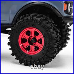 4 roues et pneus pour voiture RC 1/30 Pièces détachées robustes et durables
