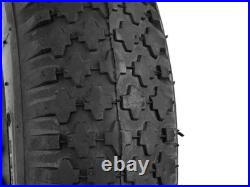 4x Pneu +Tuyau Flexible 4.80/4.00-8 Voiturettes Gartenhänger Sac à Roulettes