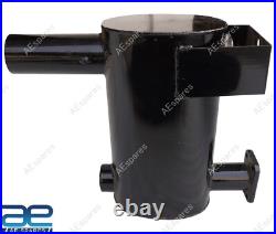 AEspares 3DX JCB Silencieux D'Échappement Principal Acier Laqué Noir