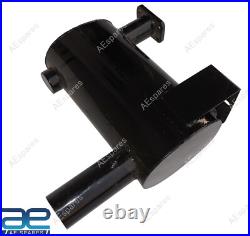 AEspares 3DX JCB Silencieux D'Échappement Principal Acier Laqué Noir