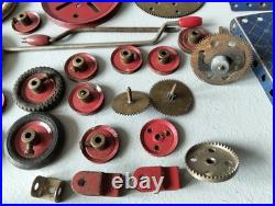 Anciennes pièces détachées MECCANO roues Métal & pneus caoutchouc À Voir