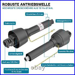 Arbre de transmission Arbre à cardan 800-1040mm 460Nm 540tr/mn 40kW 2x 1 3/8 6D