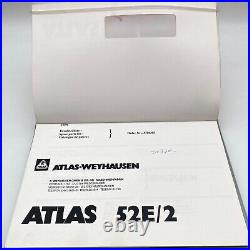 Atlas Chargeur Sur Pneus 52E/2 Liste De Pièces Détachées 1996