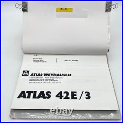 Atlas / Chargeuse Sur Pneus / 42E/3 / Liste De Pièces Détachées / 1998