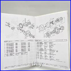 Atlas Pelle sur Pneus 1004 Série 105 Liste Pièces Détachées Catalogue de 1997