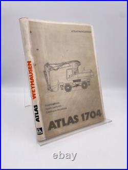 Atlas / Pelleteuse / Pelle sur Pneus / 1704 Série 372 /Liste Pièces Détachées