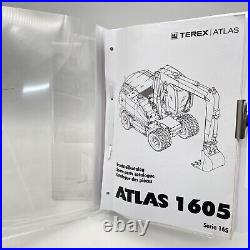 Atlas Terex / Pelle sur Pneus / 1605 /Liste Pièces Détachées / 2004