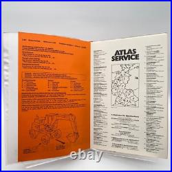 Atlas Weyhausen Pelle sur Pneus 1602EK DB Liste Pièces Détachées Réparation 1984