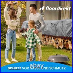 Bâche de Protection Indéchirable 80 G/M² Gewebeplane Bâche Couverture Holzplane