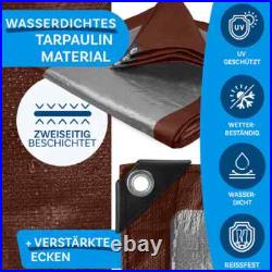 Bâche de Protection Indéchirable 80 G/M² Gewebeplane Bâche Couverture Holzplane
