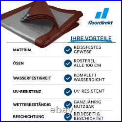 Bâche de Protection Indéchirable 80 G/M² Gewebeplane Bâche Couverture Holzplane