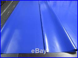 Bâche de Protection PVC Film Environ 6.00 x 4.95 M en 680 Taille / ² Bleu 20.4