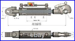 Barre de Poussée Hydraulique Cat. 3-3 (635 845 mm) avec Clapet