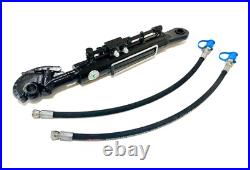 Barre supérieure hydraulique CAT 2-2 680-1036 mm Clapet + 2 flexibles
