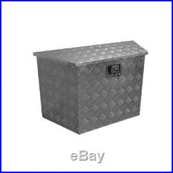 Caisse d'aluminium avec clé Kit de bricolage Alubox Deichselbox Boîte remorque