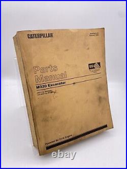 Caterpillar/ Pelleteuse/ Pelle sur Pneus / M 320 /Liste Pièces Détachées/Pièces