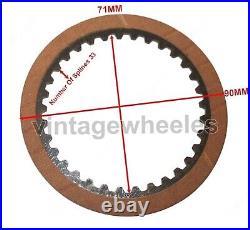 Ensemble De 8 Pièces Friction Disque Pour John Deere 5303, 5403, 5503