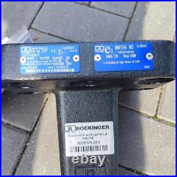 Flanschzugöse Attelage de Remorque K80 Anneau Remorquage Charge Verticale