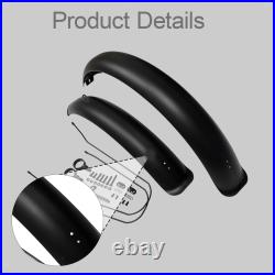 Garde-boue pour vélo à gros pneus, vélo de neige, pièces détachées et