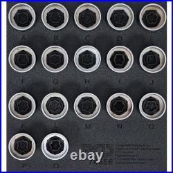 Jeu De Douilles Bgs Technic Pour Ecrou Antivol Jantes Land Rover