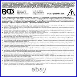 Jeu De Douilles Bgs Technic Pour Ecrou Antivol Jantes Vag 541-560