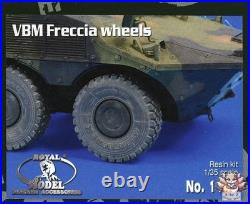 Jeu de pneus lestés 1/35 italien VBM Freccia détail pièces détachées modèle
