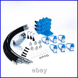 Kit Distributeur Hydraulique FORD 6 SORTIES 3 DOUBLES EFFETS