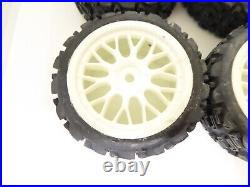 Kyosho 1/10 Vauxhall Astra Pieces / Parts 4 Pneus + Jantes Tyres 45