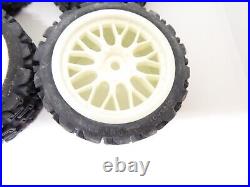 Kyosho 1/10 Vauxhall Astra Pieces / Parts 4 Pneus + Jantes Tyres 45