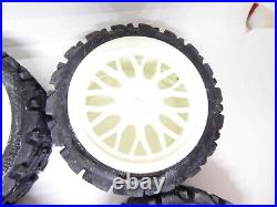 Kyosho 1/10 Vauxhall Astra Pieces / Parts 4 Pneus + Jantes Tyres 45