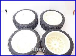 Kyosho 1/10 Vauxhall Astra Pieces / Parts 4 Pneus + Jantes Tyres 45