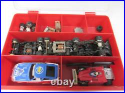 LOT de pieces Détachées TCR Circuit Reparations complements chassis axes Pneus