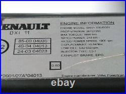 Moteur / Motor Renault Premium 330 DXI / 955