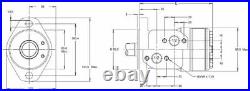 Moteur hydraulique orbital DANFOSS WP80