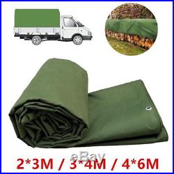 PVC 650g/m² Bâche de Protection Camion Camping Couleur Vert Tailles Différentes