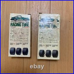 Pièces détachées pneus Porsche Turb Slick Tamiya 1/12 pour 1 voiture