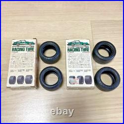 Pièces détachées pneus Porsche Turb Slick Tamiya 1/12 pour 2 voitures
