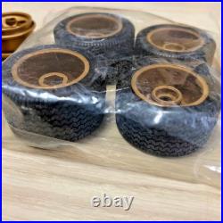 Pièces détachées pneus Porsche Turb Slick Tamiya 1/12 pour 2 voitures