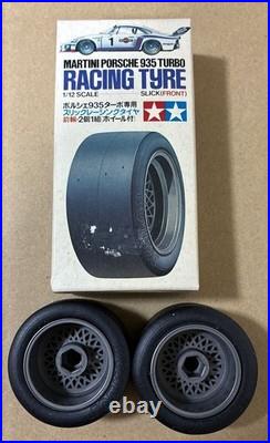 Pièces détachées pneus Tamiya 1/12 Porsche 935 Turb Slick pour 1 voiture