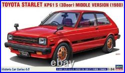 Pièces détachées pneus et roues Hasegawa KP61 Starlet 1/24 Car el