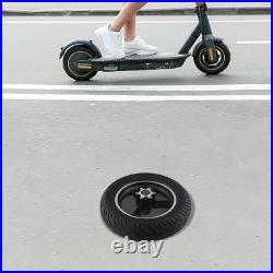 Pneu Pratique Solide Noir Frein Caoutchouc Pièces Détachées Roue Pneu 10 Pouc