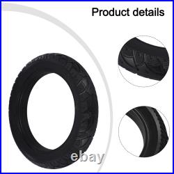 Pneu solide 12 pouces 12,5x2,50 accessoires noir pièces détachées